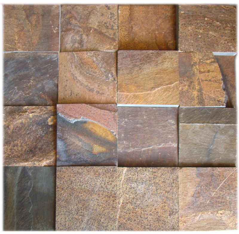 Caco de Pedra Ferro Ferrugem 1m² - Global Pedras